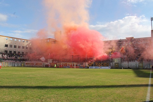 Messina Reggina 25 1 2015 Tifosi a