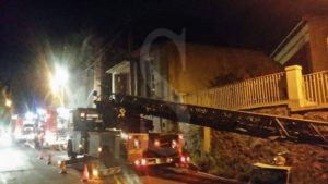 Incendio scuola Mili San Pietro 12 4 2016 a Sicilians