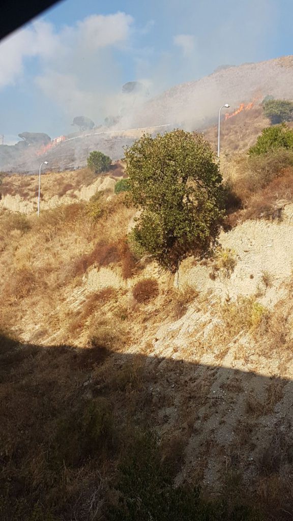 Messina incendio Annunziata 3 Sicilians