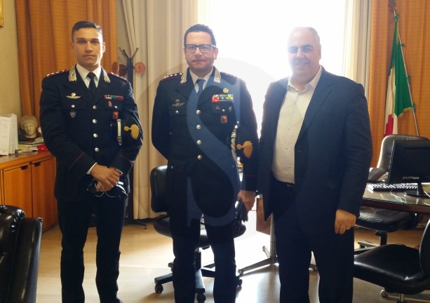 visita comandante prov carabinieri sicilians