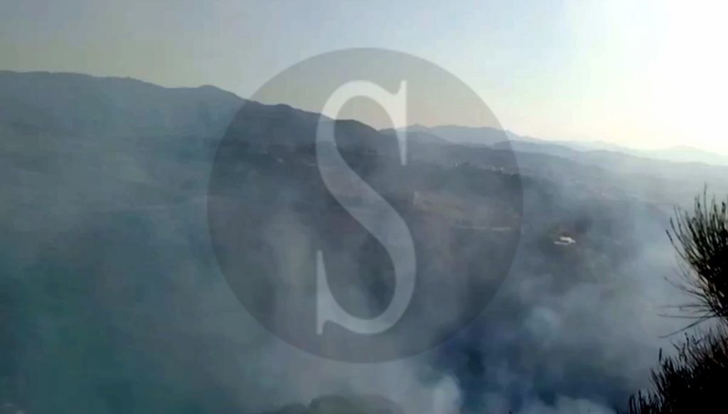 Messina incendio SaliceCastaneaPinetaCalamona 2 Sicilians