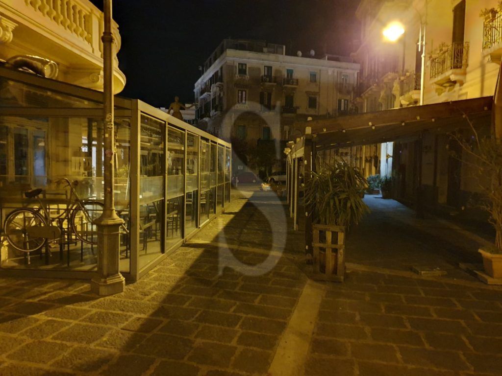 Messina protestabaristi notte 25 Sicilians