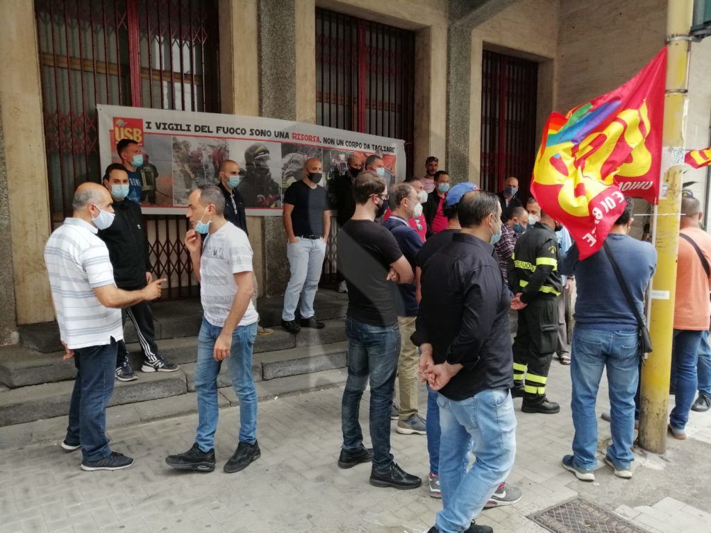 Catania protesta vigilidelfuoco 5 sicilians