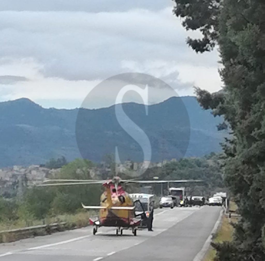 Autostrada incidente elisoccorso 1 sicilians